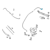 OEM 2007 Kia Spectra5 Connector-Windshield Washer Diagram - 9865129000