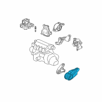 OEM Honda Fit Stopper, FR. Engine Diagram - 50840-SAA-003
