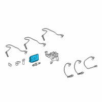 OEM 2006 Pontiac Montana PCM Diagram - 19210069