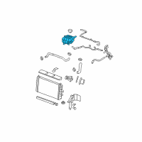 OEM 2008 Cadillac DTS Reservoir Diagram - 25760633