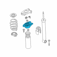 OEM 2020 BMW M235i xDrive Gran Coupe Guide Support Diagram - 33-50-6-867-478