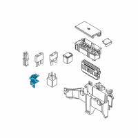 OEM 2016 Ford Explorer Maxi Fuse Diagram - KU5Z-14526-A