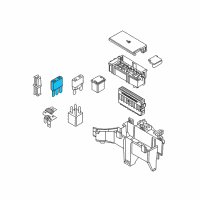 OEM Ford SSV Plug-In Hybrid Maxi Fuse Diagram - DG9Z-14526-P