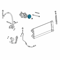 OEM 2020 GMC Sierra 3500 HD Clutch Diagram - 84418427