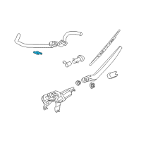 OEM Nissan Murano Valve - Washer Diagram - 28938-05J00