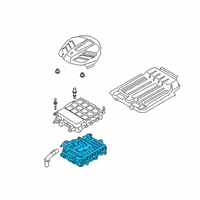 OEM Hyundai Kona Electric EPCU ASSY Diagram - 36601-0E175