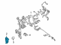 OEM 2020 Nissan Versa Block Assy-Fuse Diagram - 24311-5RB0A