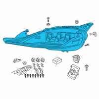 OEM 2020 Toyota GR Supra Composite Assembly Diagram - 81145-WAA03