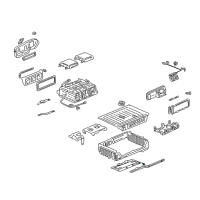 OEM Honda Civic Clip, Side Apron Molding Diagram - 90657-SA5-003