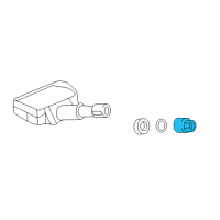 OEM Honda CR-V Nut, Tpms Valve Diagram - 42754-TY2-A81