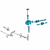 OEM 1991 Ford F-350 Gear Assembly Diagram - F8TZ-3504-ACRM