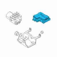 OEM Cadillac Escalade EXT ABS Control Unit Diagram - 19244894