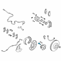 OEM 2018 Nissan Rogue Bolt Diagram - 40056-4CE1A