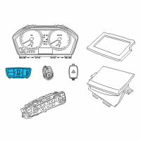 OEM 2022 BMW X2 Headlight Head Light Control Switch Diagram - 61-31-6-847-518