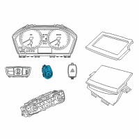 OEM 2019 BMW X2 Switch Start/Stop Switch Diagram - 61-31-9-289-135