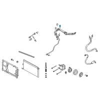 OEM 2007 Ford Expedition Expansion Valve Diagram - 7L1Z-19849-C