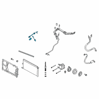 OEM 2009 Ford Expedition Pressure Tube Diagram - 9L3Z-19E558-B