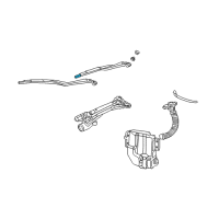 OEM 2004 Dodge Intrepid Refill-WIPER Blade Diagram - 5011208AB