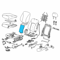 OEM Chevrolet Cruze Limited Element Diagram - 95025155