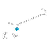 OEM 2009 Cadillac SRX Bushings Diagram - 25758596