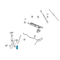 OEM 2008 Ford Taurus Washer Pump Diagram - BE8Z-17664-A