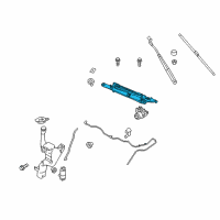 OEM 2011 Ford Fiesta Linkage Diagram - BE8Z-17566-A