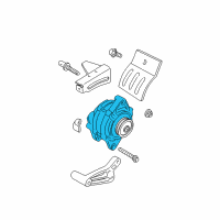 OEM 2005 Dodge Neon ALTERNATR-Engine Diagram - 56029701AB