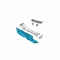 OEM Kia Sedona Panel Assembly-Dash, Lower Diagram - 0K52Y53400A