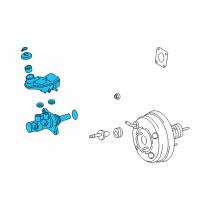 OEM 2012 Scion xB Master Cylinder Diagram - 47201-12A22