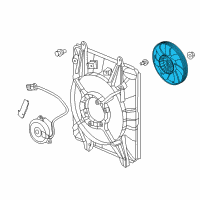 OEM 2020 Honda CR-V Fan, Cooling Diagram - 38611-5PA-A01