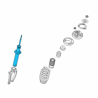 OEM 2008 Kia Amanti Shock Absorber Assembly Diagram - 546113F600