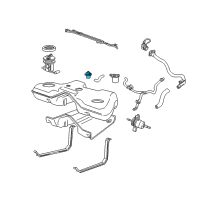 OEM Ford Freestyle Vapor Valve Diagram - 7U5Z-9C915-E