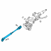 OEM Hyundai Elantra Joint Assembly-STRG Diagram - 56400-F2010