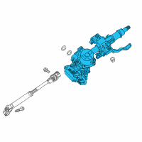 OEM 2020 Hyundai Elantra Column Assembly-Steering Diagram - 56310-F2201