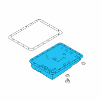 OEM Nissan Pan Oil Diagram - 31390-EZ00A