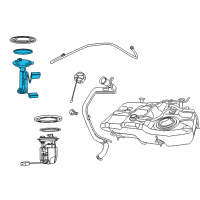 OEM 2014 Jeep Patriot Auxiliary Level Unit Module Kit Diagram - 5183204AA