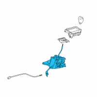 OEM 2018 Lexus LX570 Lever Assy, Shift, Lower Diagram - 33560-60231