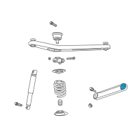 OEM 2006 Jeep Liberty BUSHING-Control Arm Diagram - 52128864AA