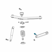 OEM Chrysler Pacifica Bolt Diagram - 6504408