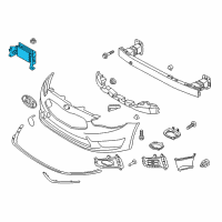 OEM 2017 Kia Cadenza Unit Assembly-Smart Cruise Diagram - 96400F6000