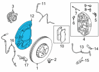 OEM 2020 BMW X6 PROTECTION PLATE Diagram - 34-10-8-074-294