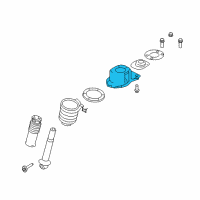 OEM Ford Freestyle Upper Mount Diagram - 5F9Z-18192-BC