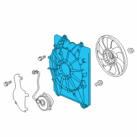 OEM 2020 Honda Pilot Sub Shroud Diagram - 38615-5J6-A01