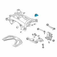 OEM 2019 BMW M6 Gran Coupe Stopper, Rear Right Diagram - 33-31-6-793-638