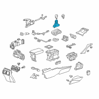 OEM Acura Boot, Change Lever (Type Z) Diagram - 83415-TL0-G64ZB