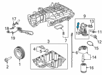 OEM Ford Mustang Adapter Gasket Diagram - BR3Z-6840-A