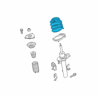 OEM 2014 Ford Escape Coil Spring Diagram - CV6Z-5310-K