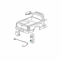 OEM 1990 Chrysler Imperial Socket-Lamp Diagram - 68060364AA