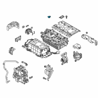 OEM 2019 Kia Optima Service Plug Assembly-Male Diagram - 37586E6500