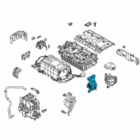 OEM 2020 Kia Optima Blower Unit Assembly-Battery Diagram - 37580E6510